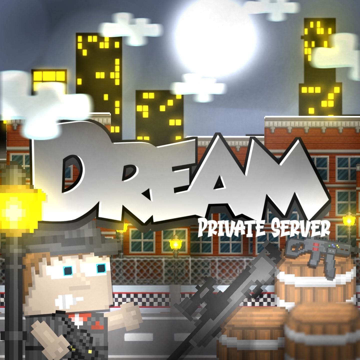 DREAMPS logo with vibrant design